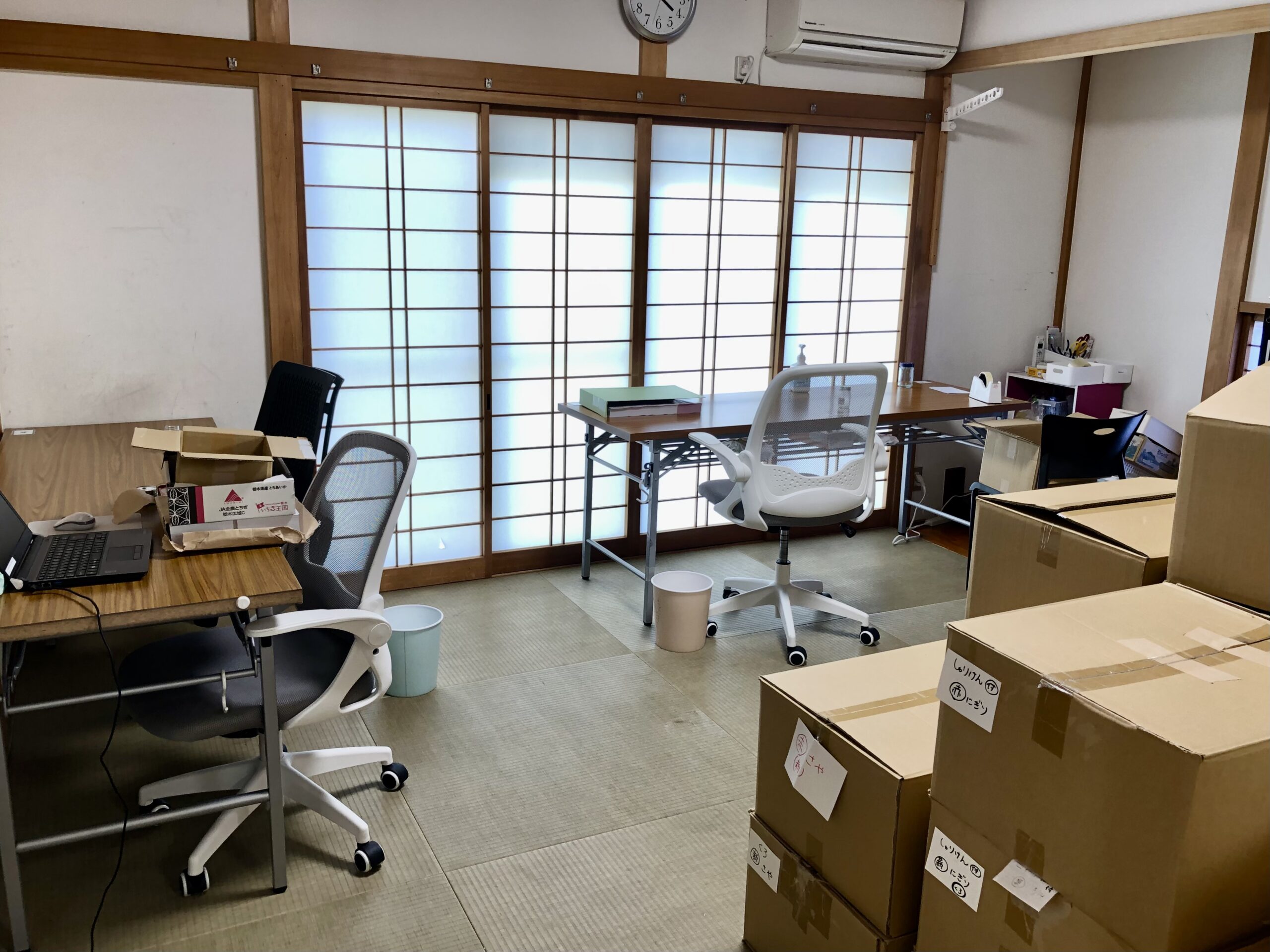 八潮市 就労継続支援B型での作業の様子